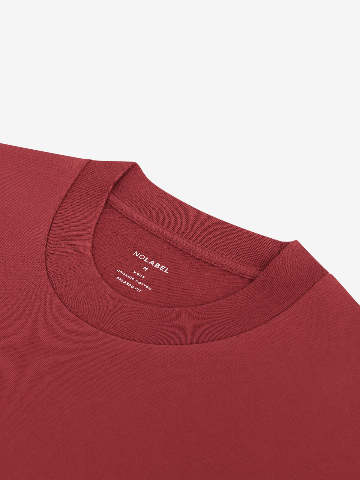 Moon Heavyweight T-Shirt – Brick Red - Roviane