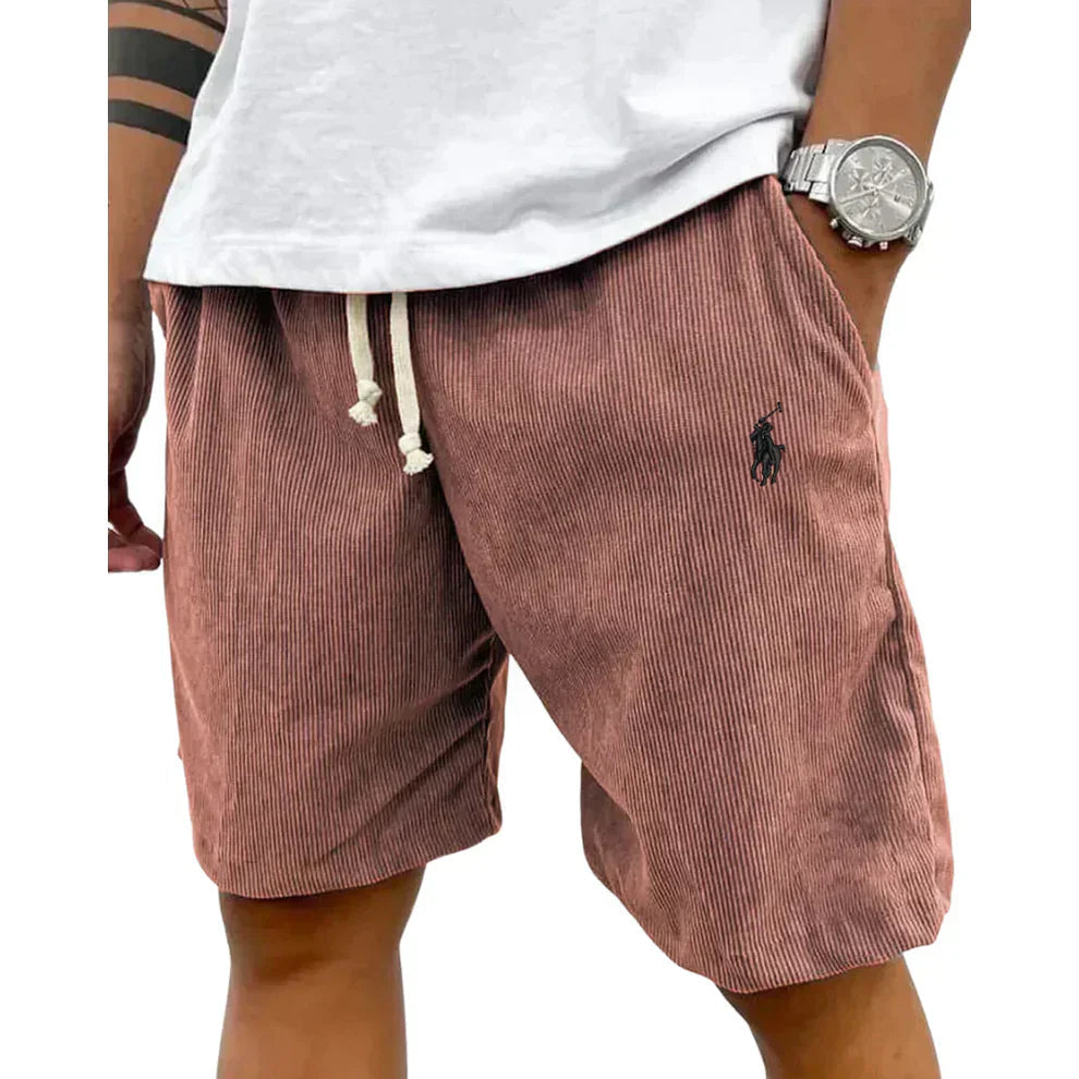 Short Confort en Velours Cotele