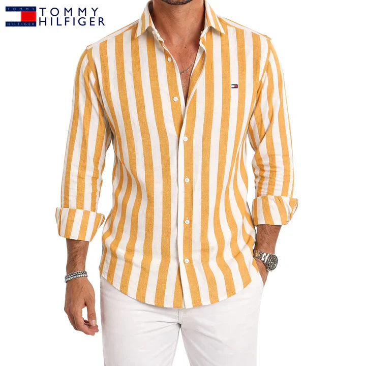 Chemise Rayee Casual Premium