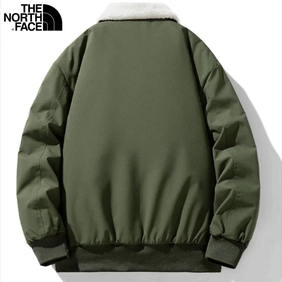 Veste d’hiver haut de gamme avec col en fourrure