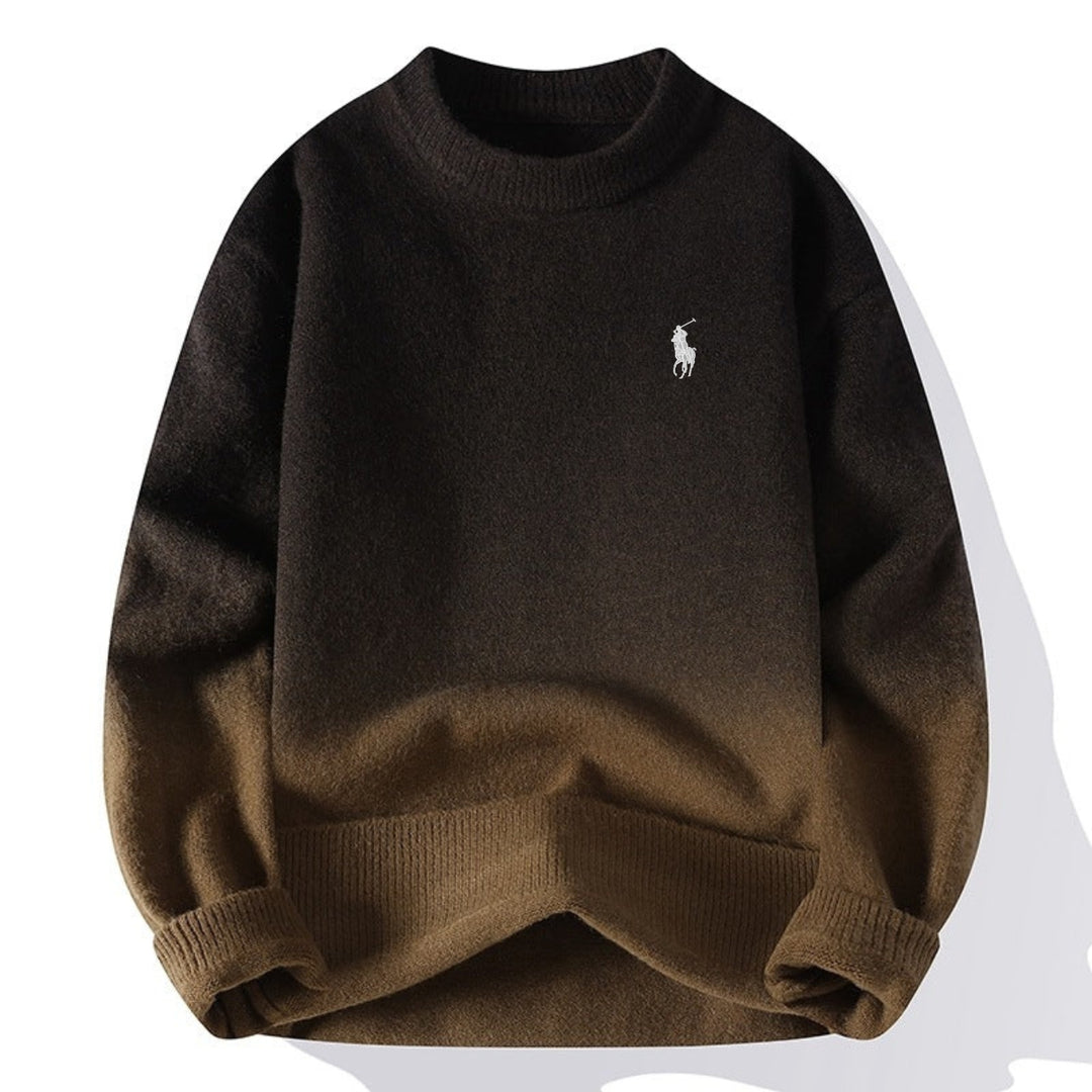Pull en maille dégradé doux