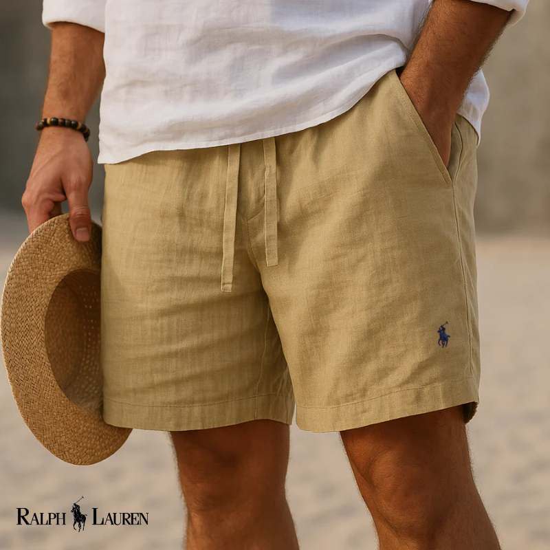 Short Capri en Lin Héritage