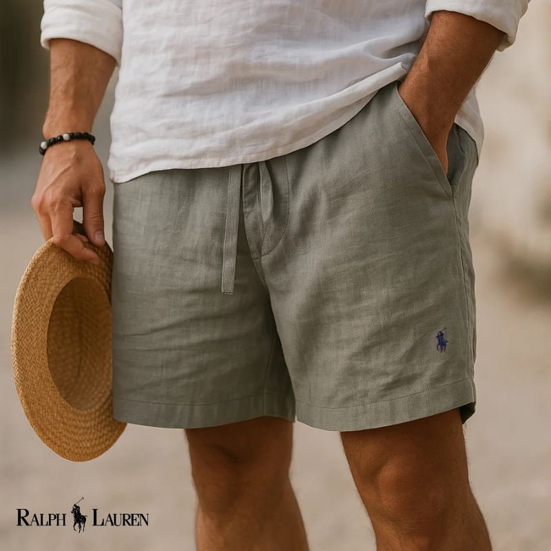 Short Capri en Lin Héritage