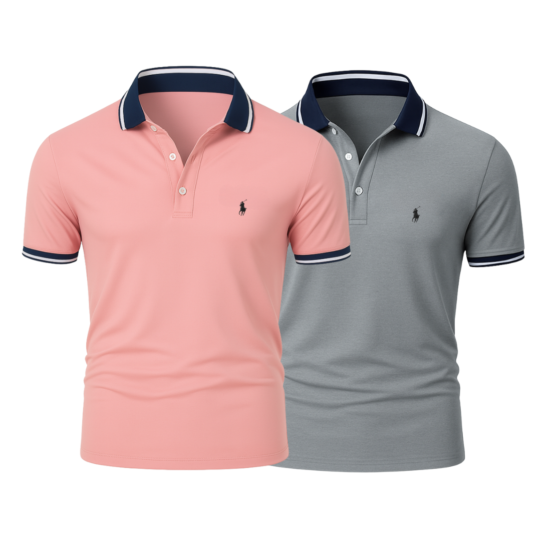 Pack 2 Polos Corail + Marine