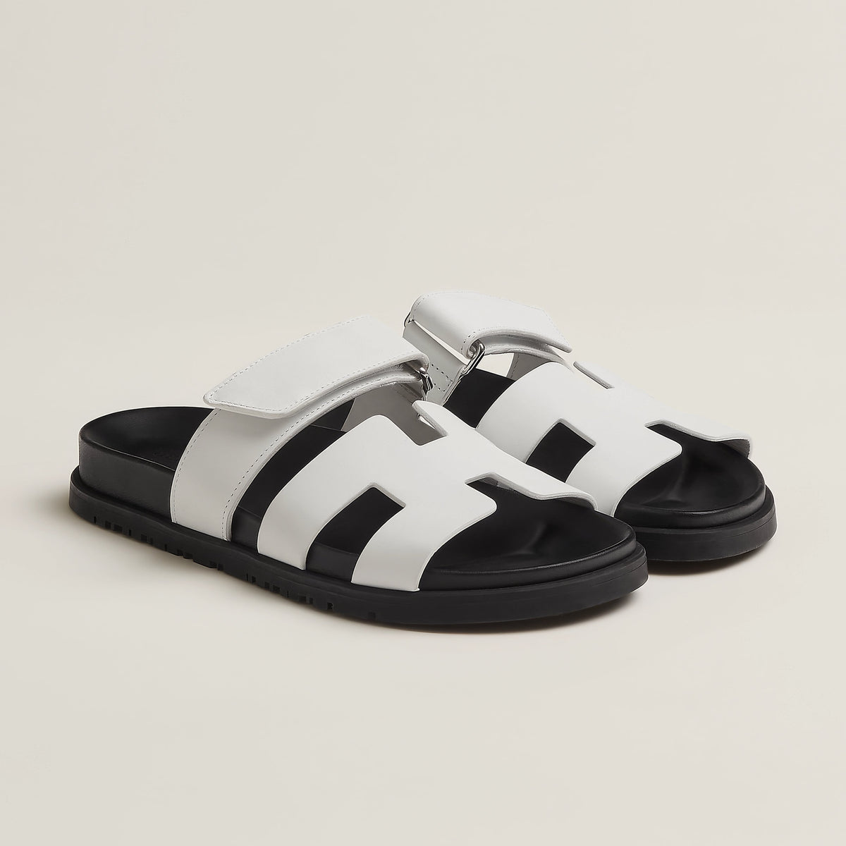 HRMS-Sandales Cuir H-Cut