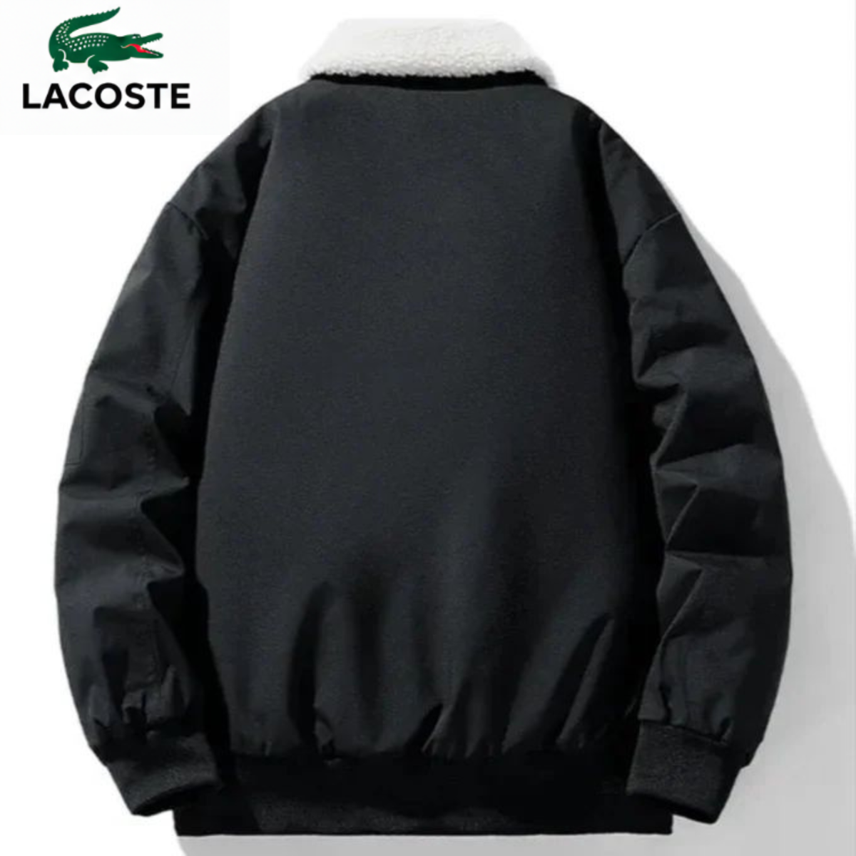 Veste d’hiver haut de gamme avec col en fourrure