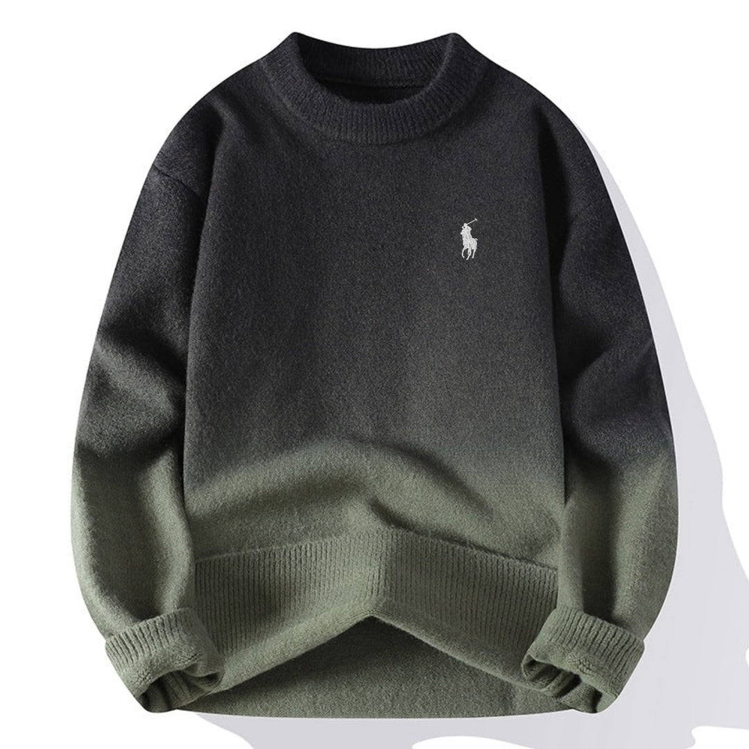 Pull en maille dégradé doux