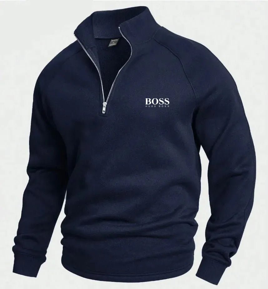 Pull Col Zippé Confort Intemporel - Roviane
