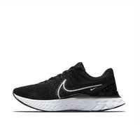 Basket NK React Infinity Run Flyknit 3 Blanc/Noir - Roviane