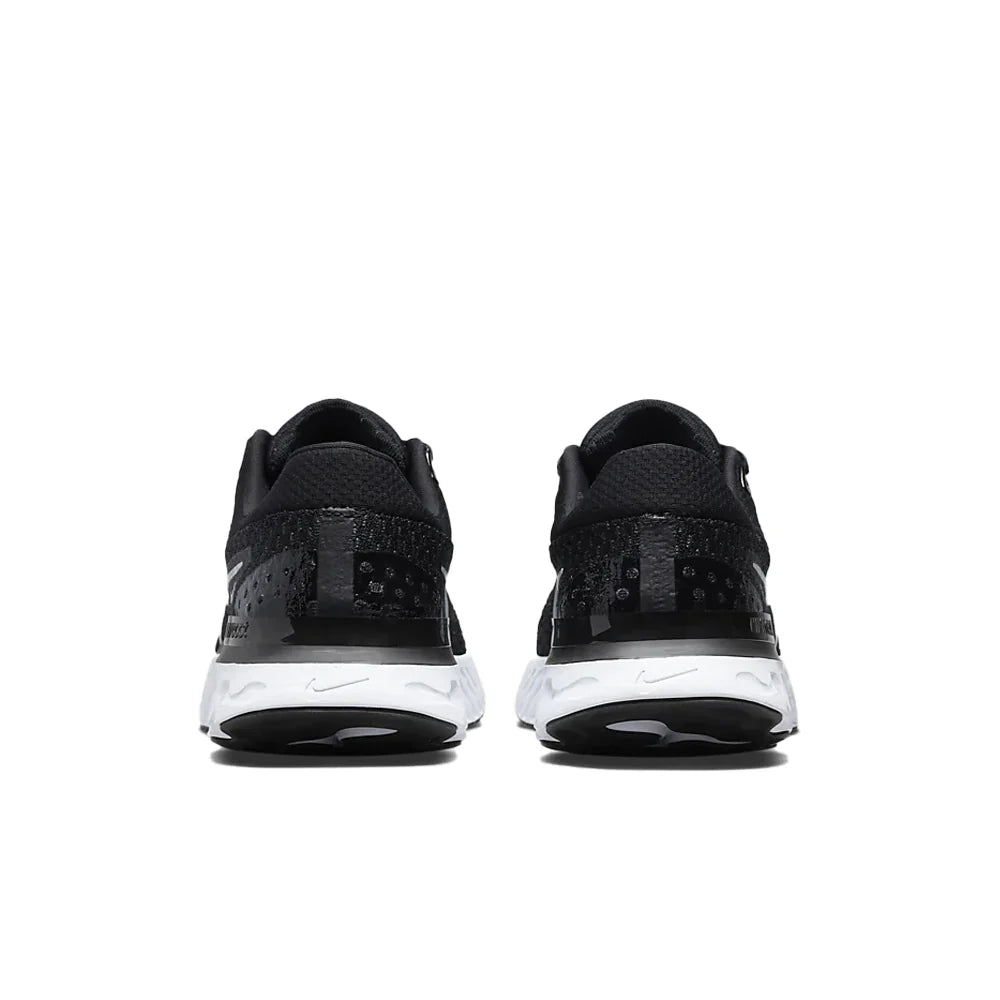 Basket NK React Infinity Run Flyknit 3 Blanc/Noir