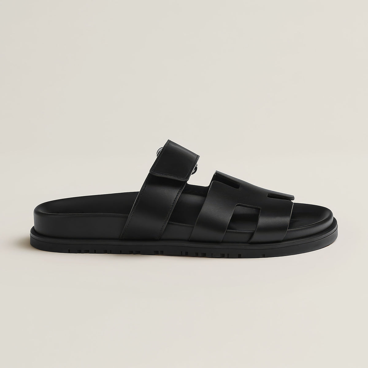 HRMS-Sandales Cuir H-Cut