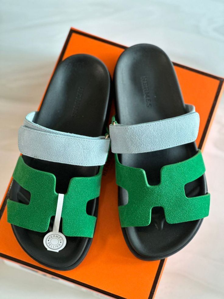 HRMS-Sandales Cuir H-Cut