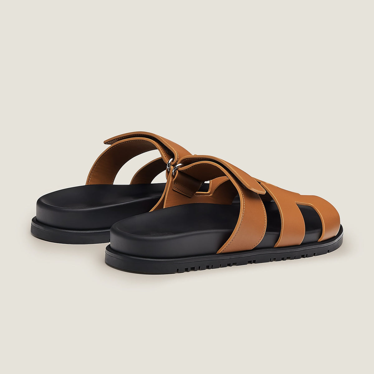 HRMS-Sandales Cuir H-Cut