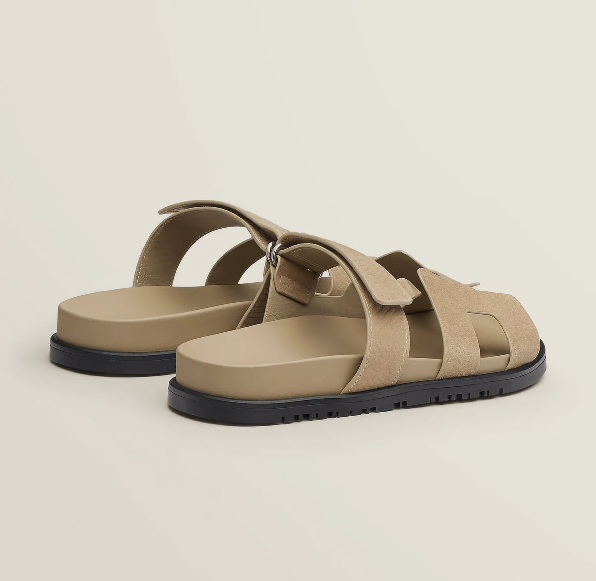 HRMS-Sandales Cuir H-Cut
