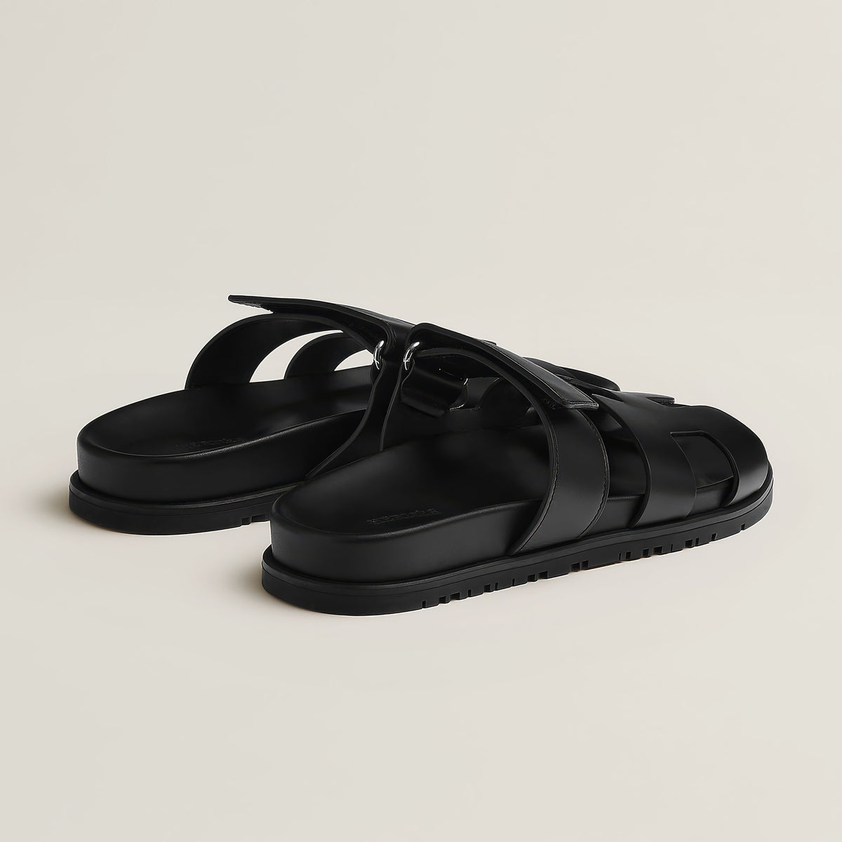HRMS-Sandales Cuir H-Cut