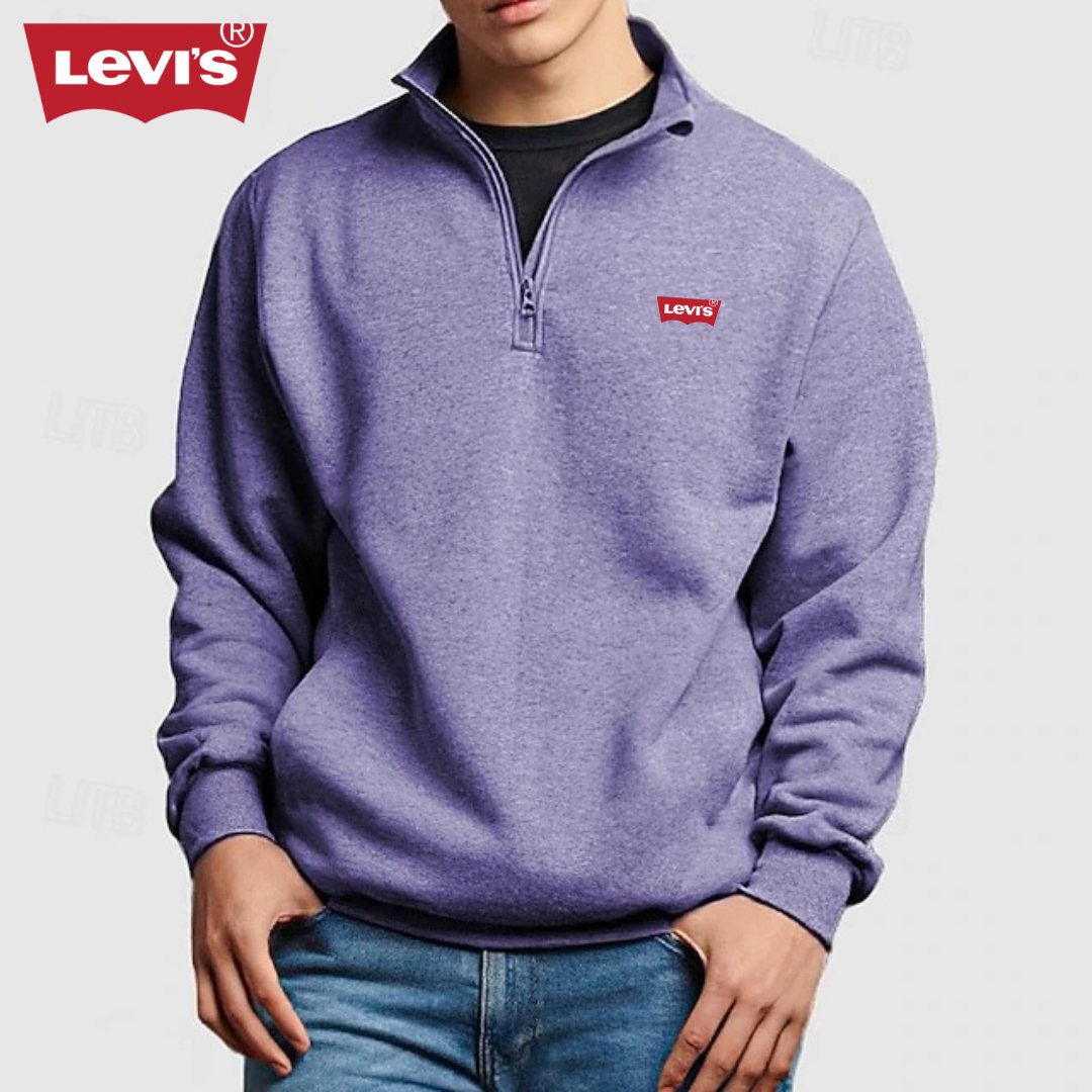 LᎬᏙІᏚ - Hoodie pour homme avec fermeture éclair et zip