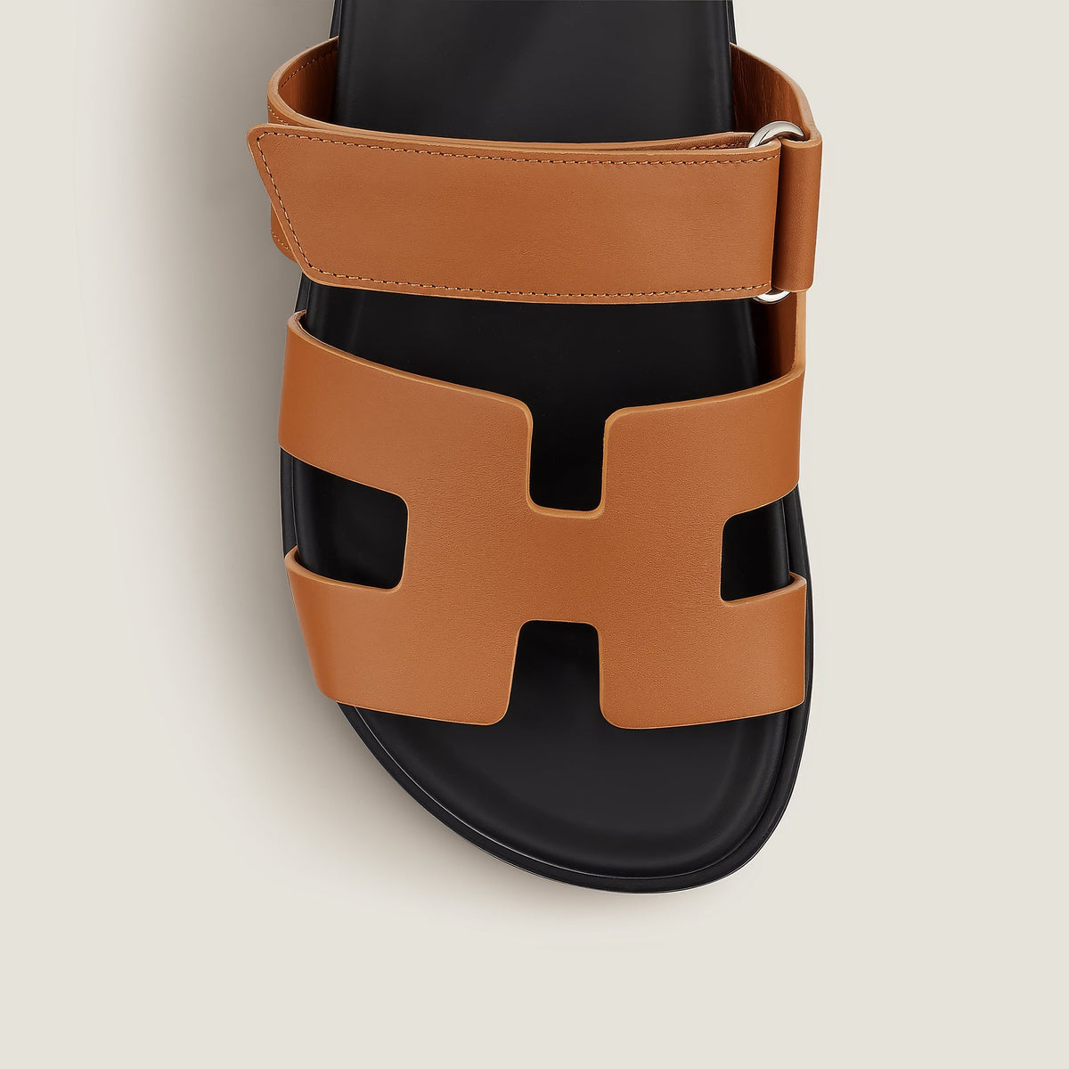 HRMS-Sandales Cuir H-Cut