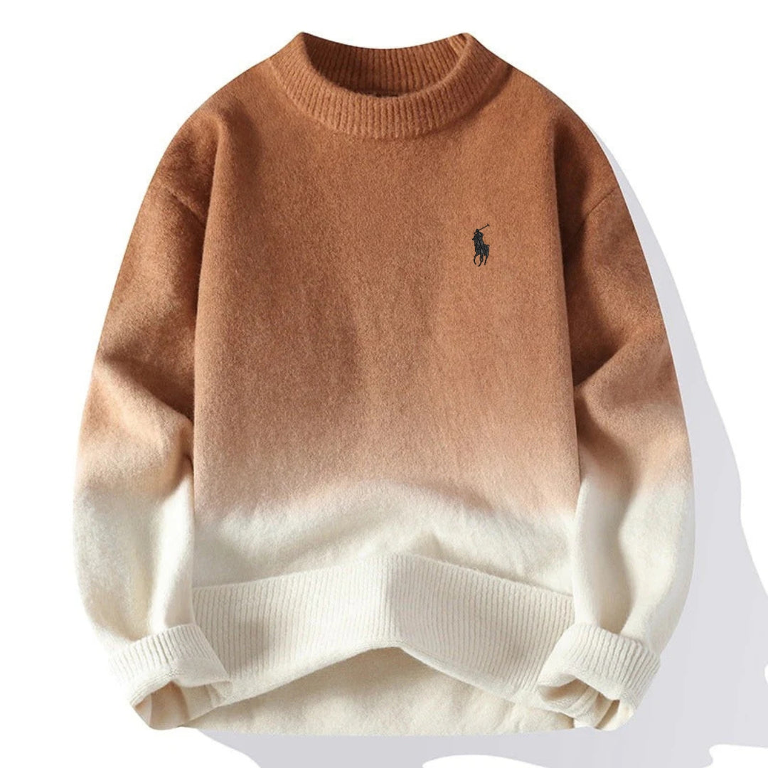 Pull en maille dégradé doux