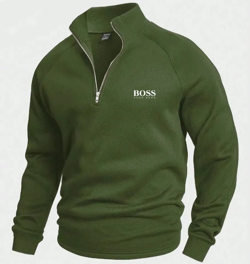 Pull Col Zippé Confort Intemporel - Roviane