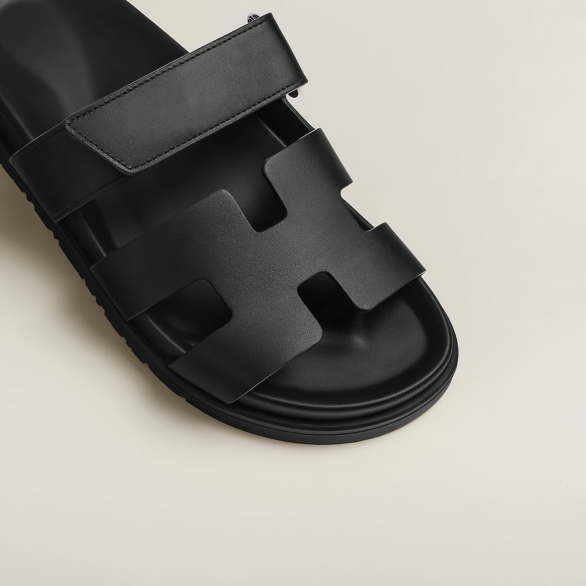 HRMS-Sandales Cuir H-Cut