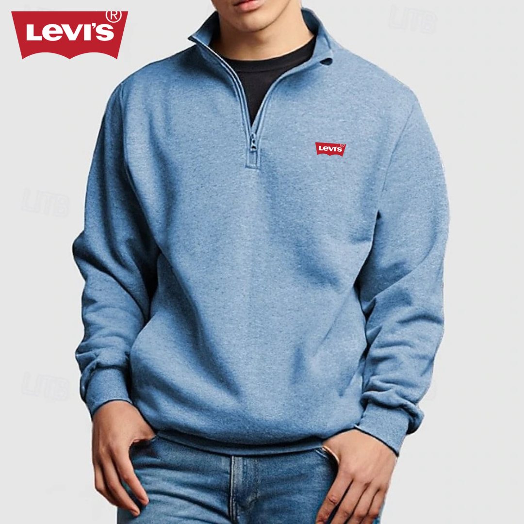 LᎬᏙІᏚ - Hoodie pour homme avec fermeture éclair et zip