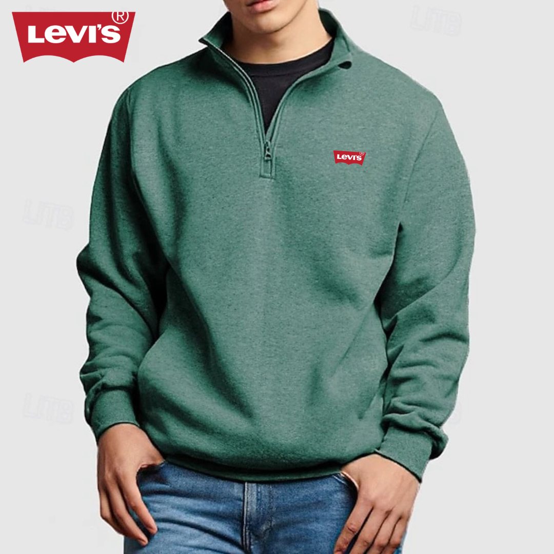 LᎬᏙІᏚ - Hoodie pour homme avec fermeture éclair et zip