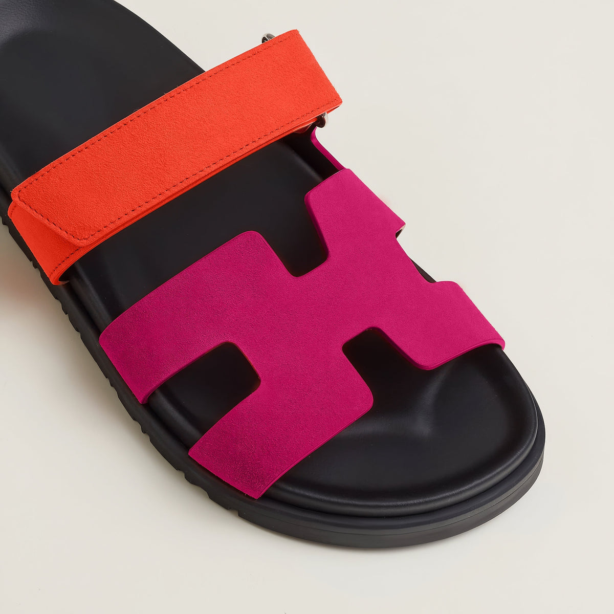 HRMS-Sandales Cuir H-Cut