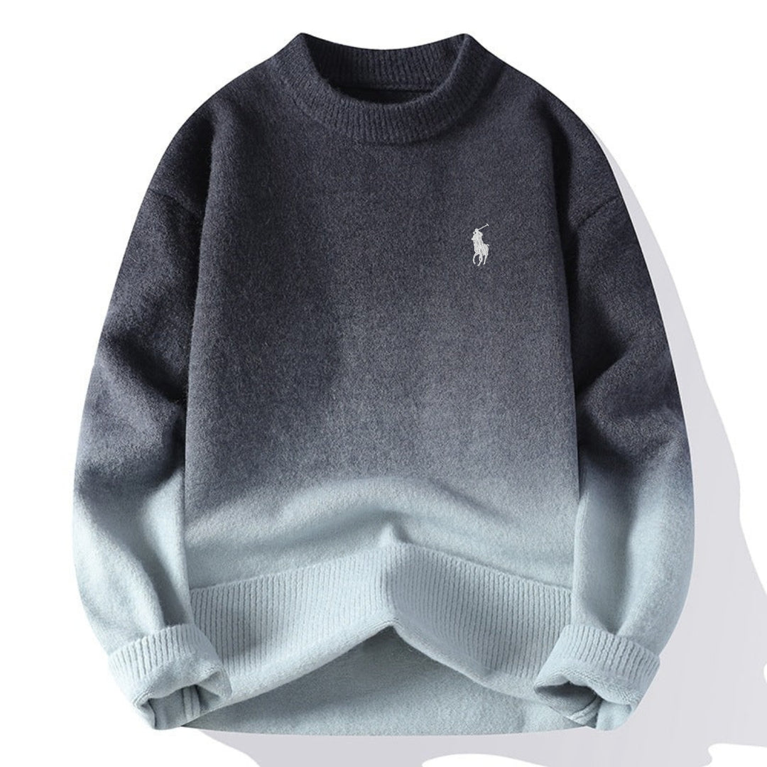 Pull en maille dégradé doux