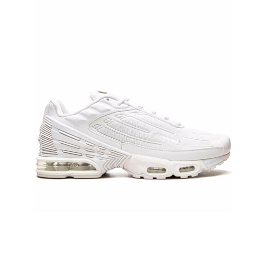 NK Air Max Plus 3 White, Baskets Lifestyle Unisexe Mesh