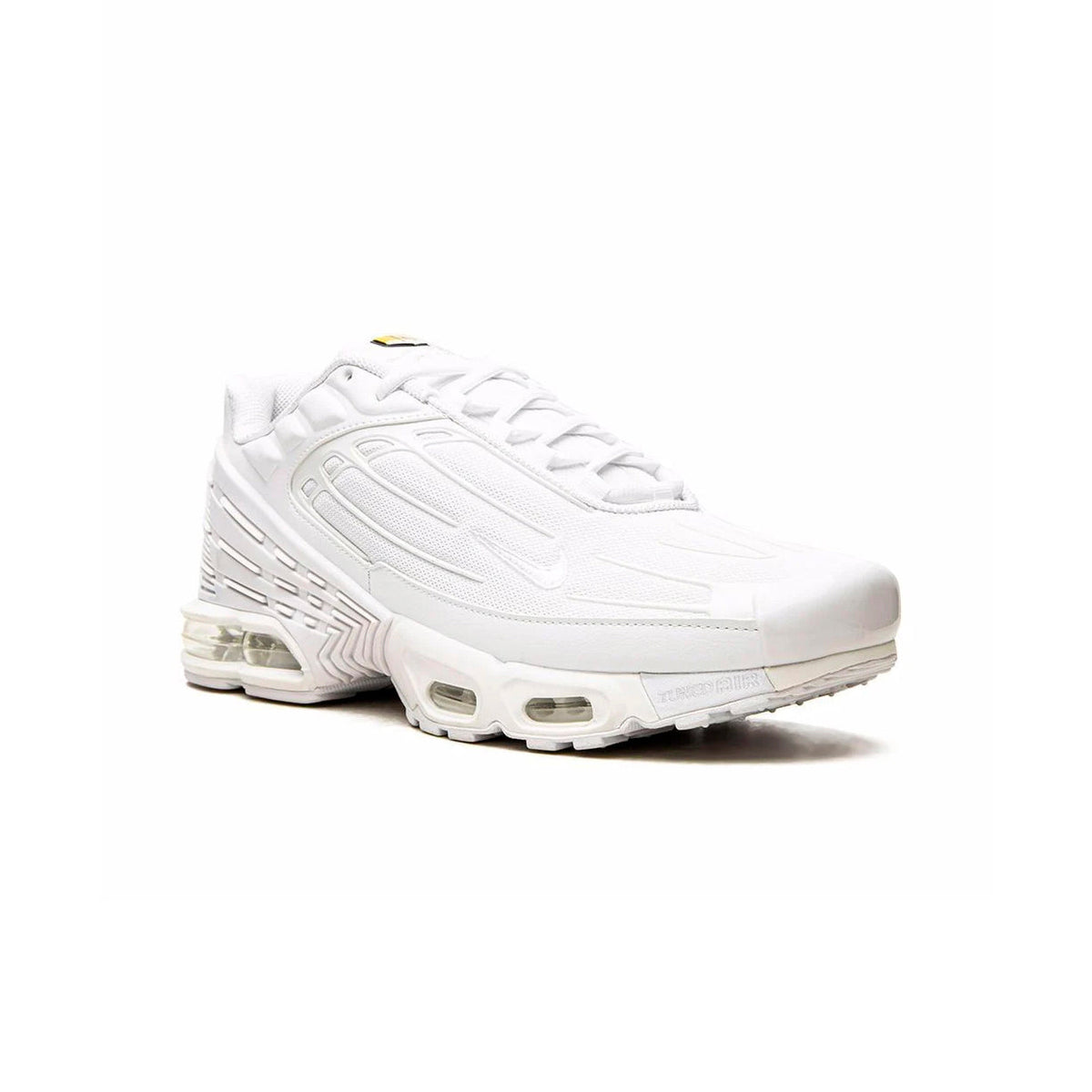 NK Air Max Plus 3 White, Baskets Lifestyle Unisexe Mesh