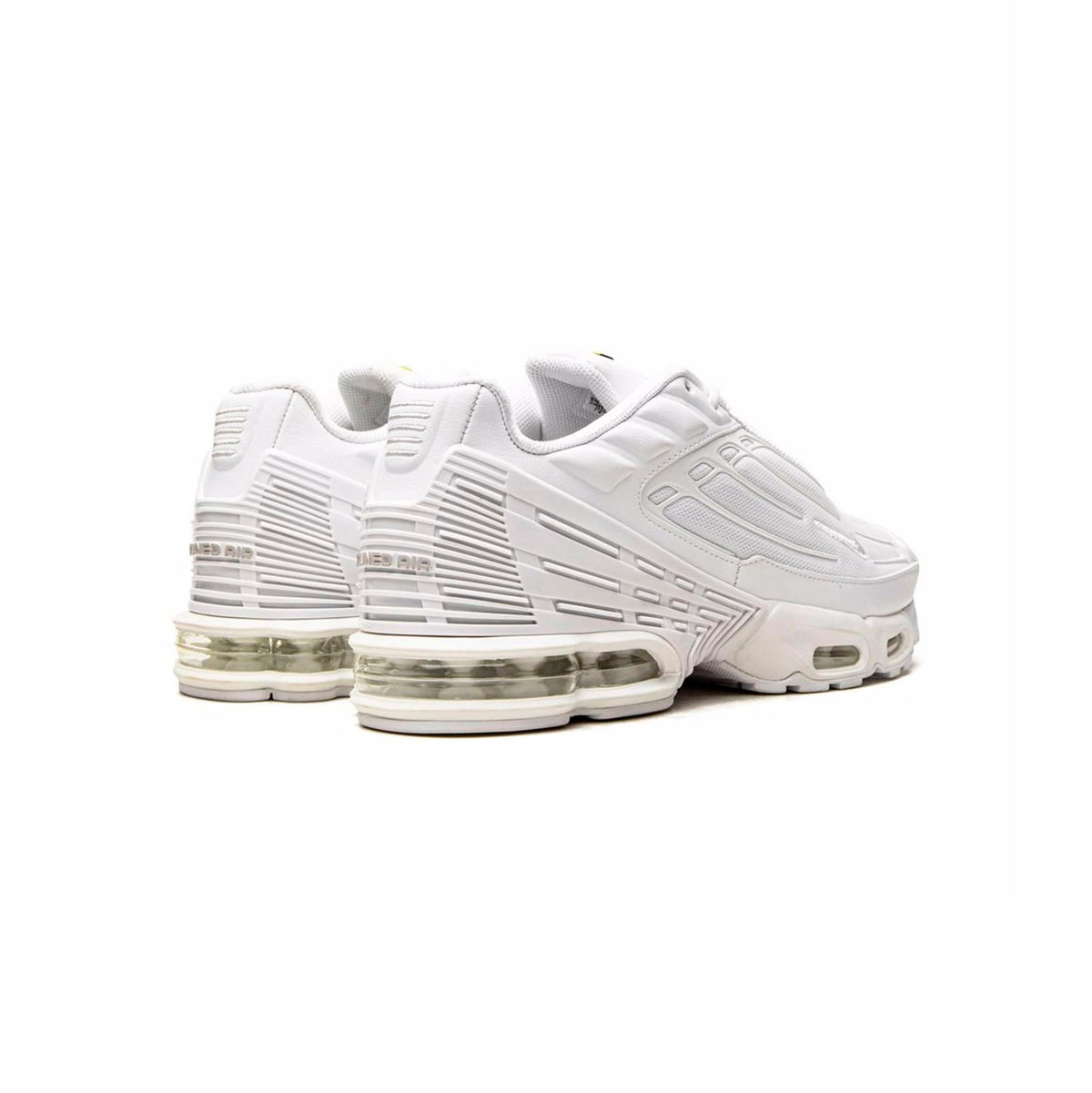 NK Air Max Plus 3 White, Baskets Lifestyle Unisexe Mesh