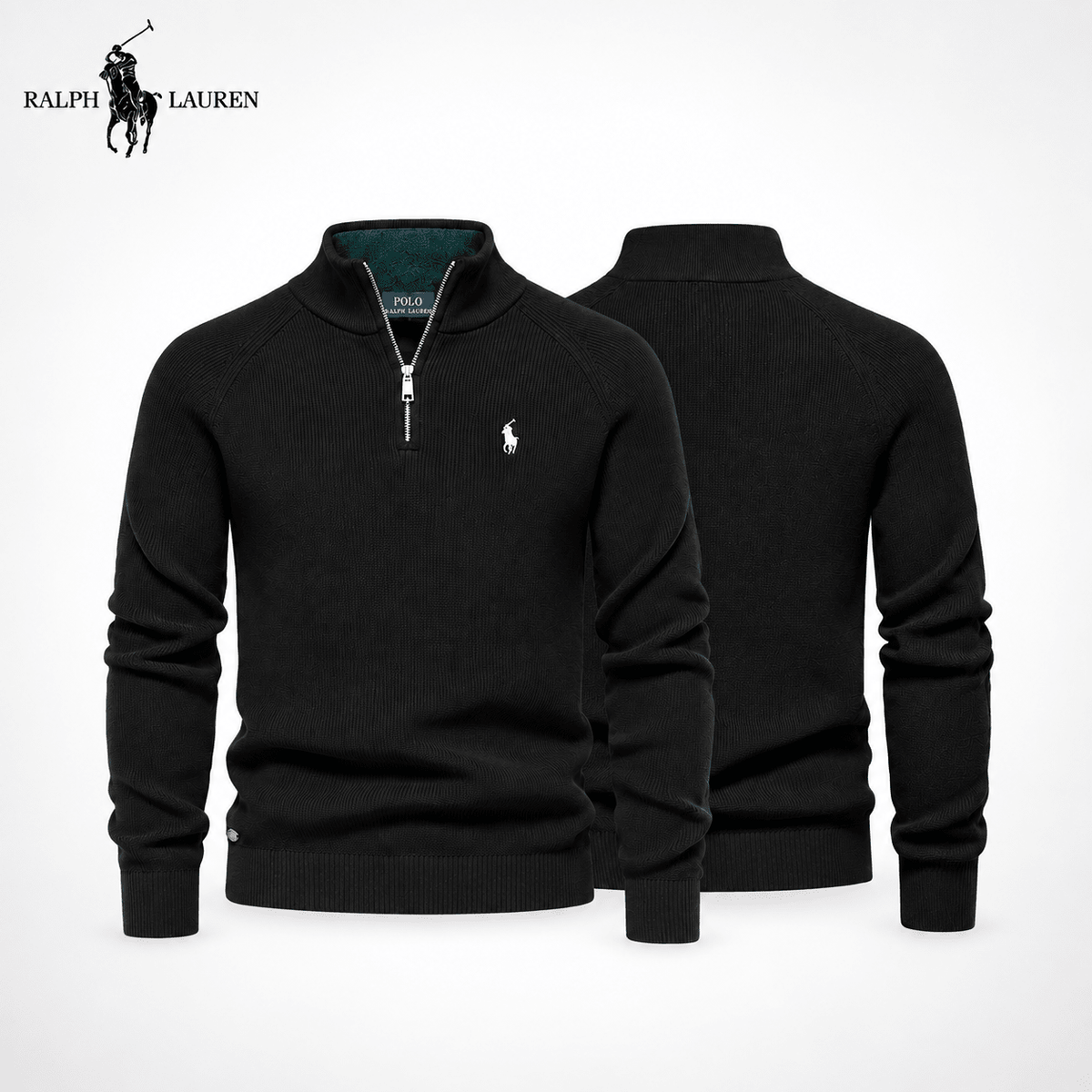 Pull Col Zippé R&L - Roviane