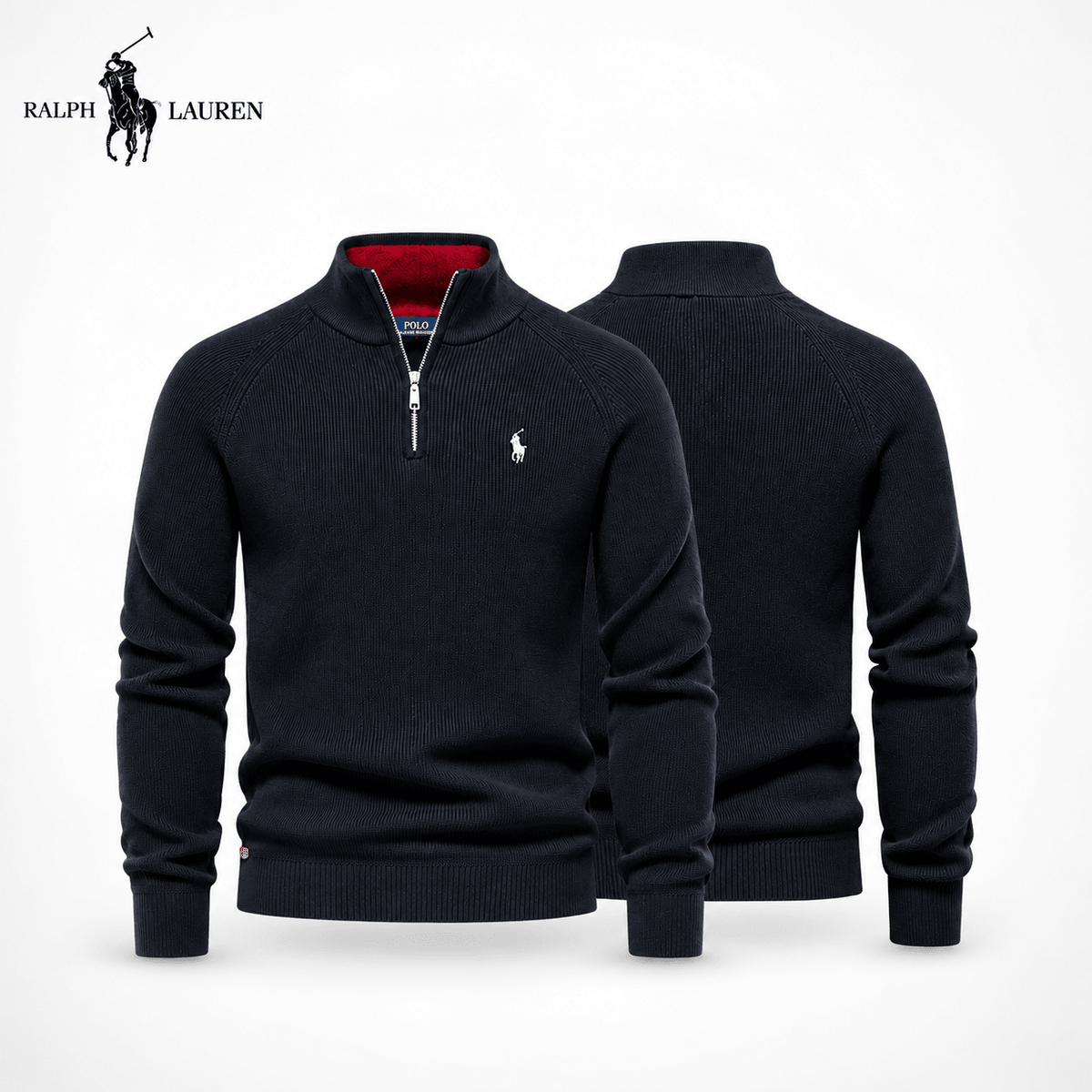 Pull Col Zippé R&L - Roviane