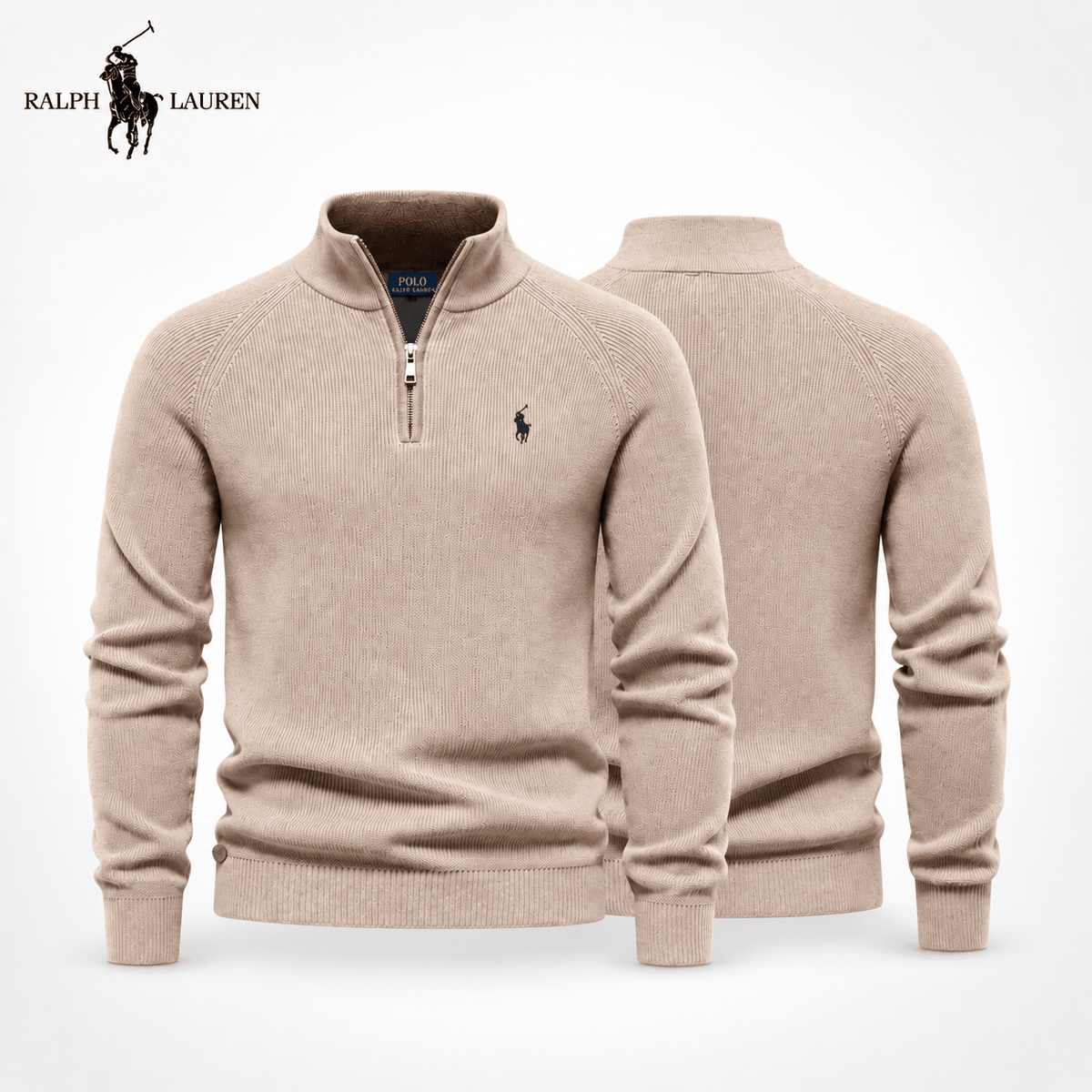 Pull Col Zippé R&L - Roviane