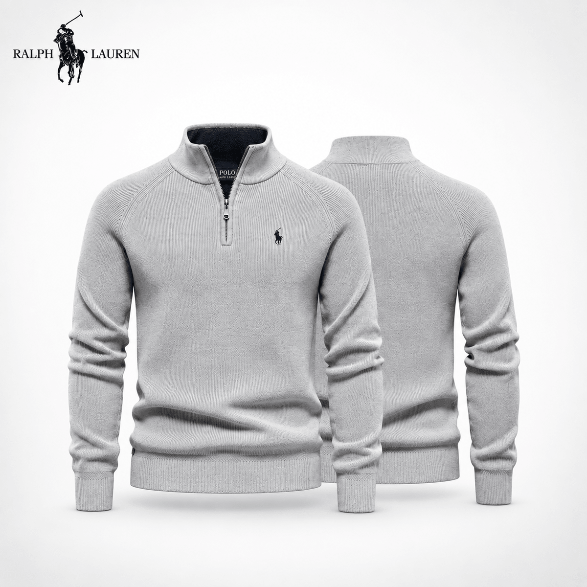 Pull Col Zippé R&L - Roviane