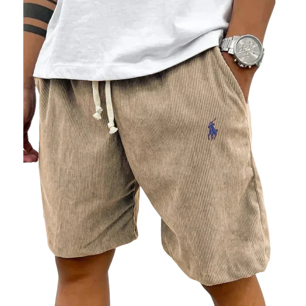 Short Confort en Velours Cotele