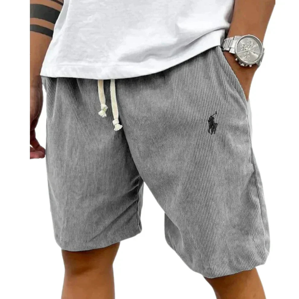 Short Confort en Velours Cotele