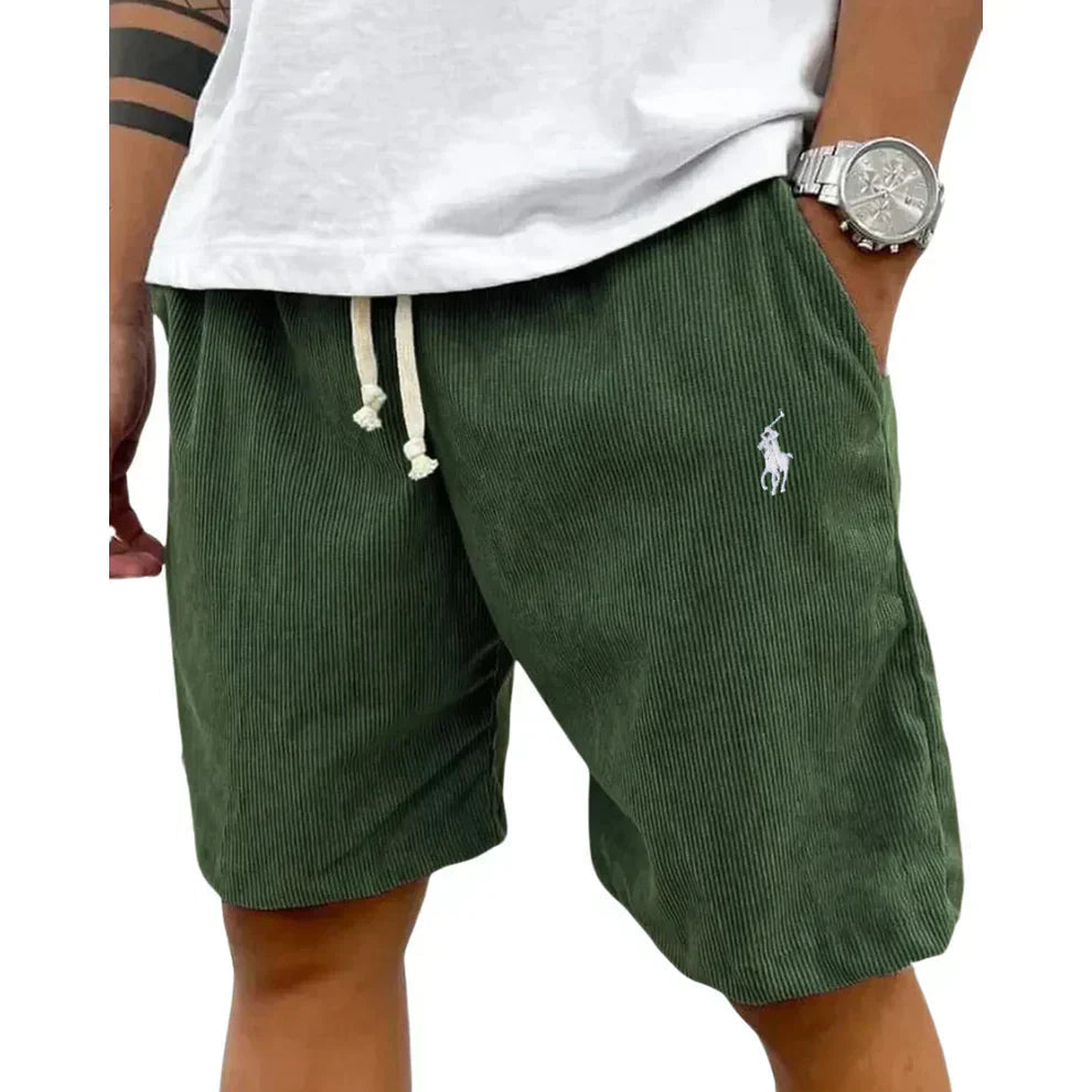 Short Confort en Velours Cotele