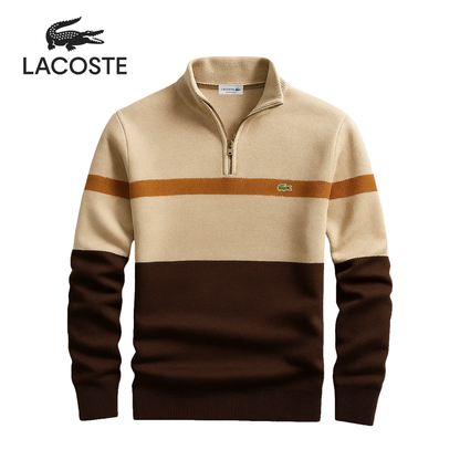Quart-zip LC Heritage à rayures