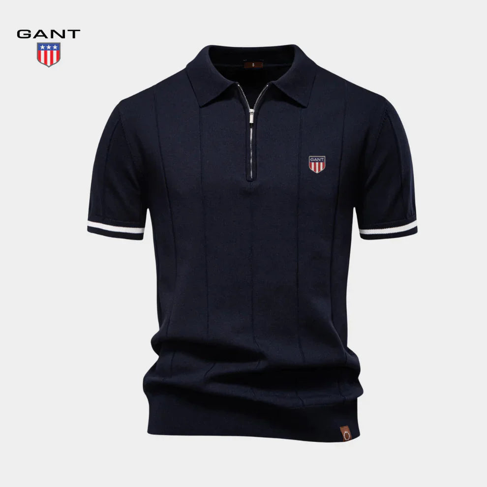 Polo Maille Zippée Élégance