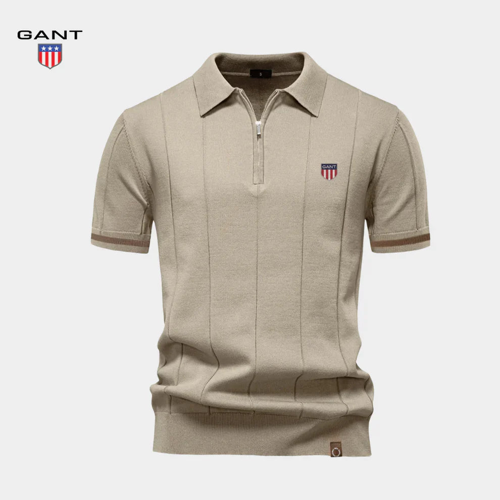 Polo Maille Zippée Élégance