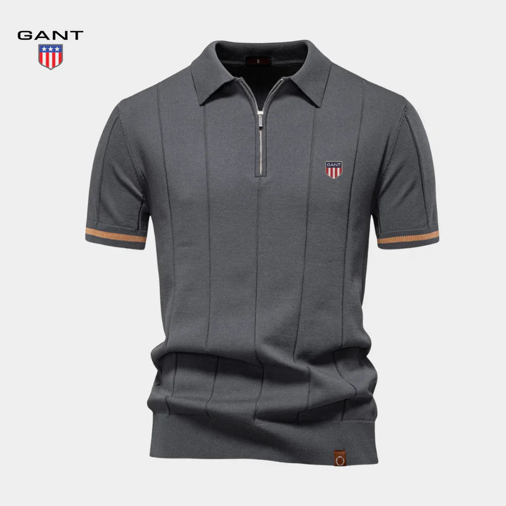 Polo Maille Zippée Élégance