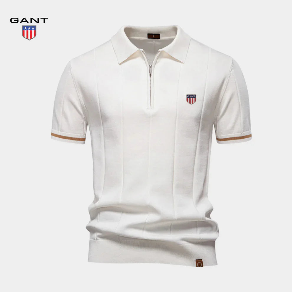 Polo Maille Zippée Élégance