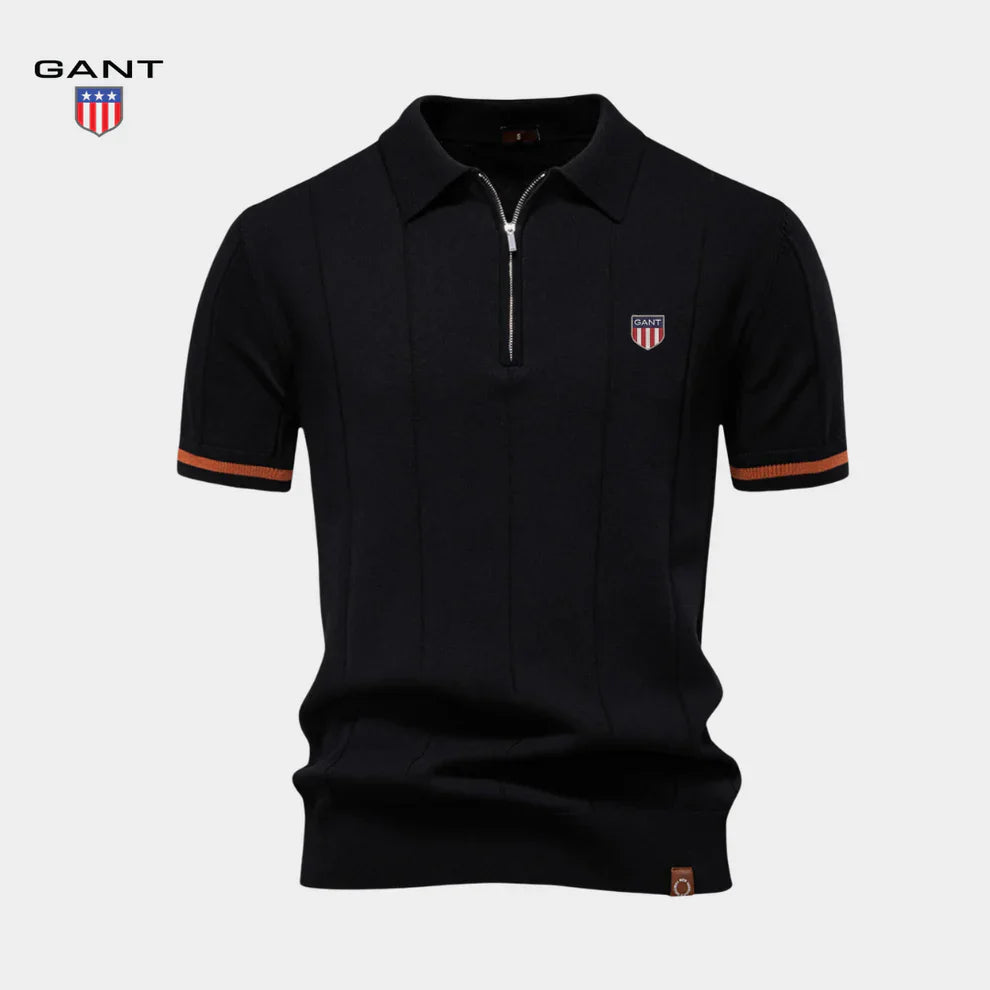 Polo Maille Zippée Élégance