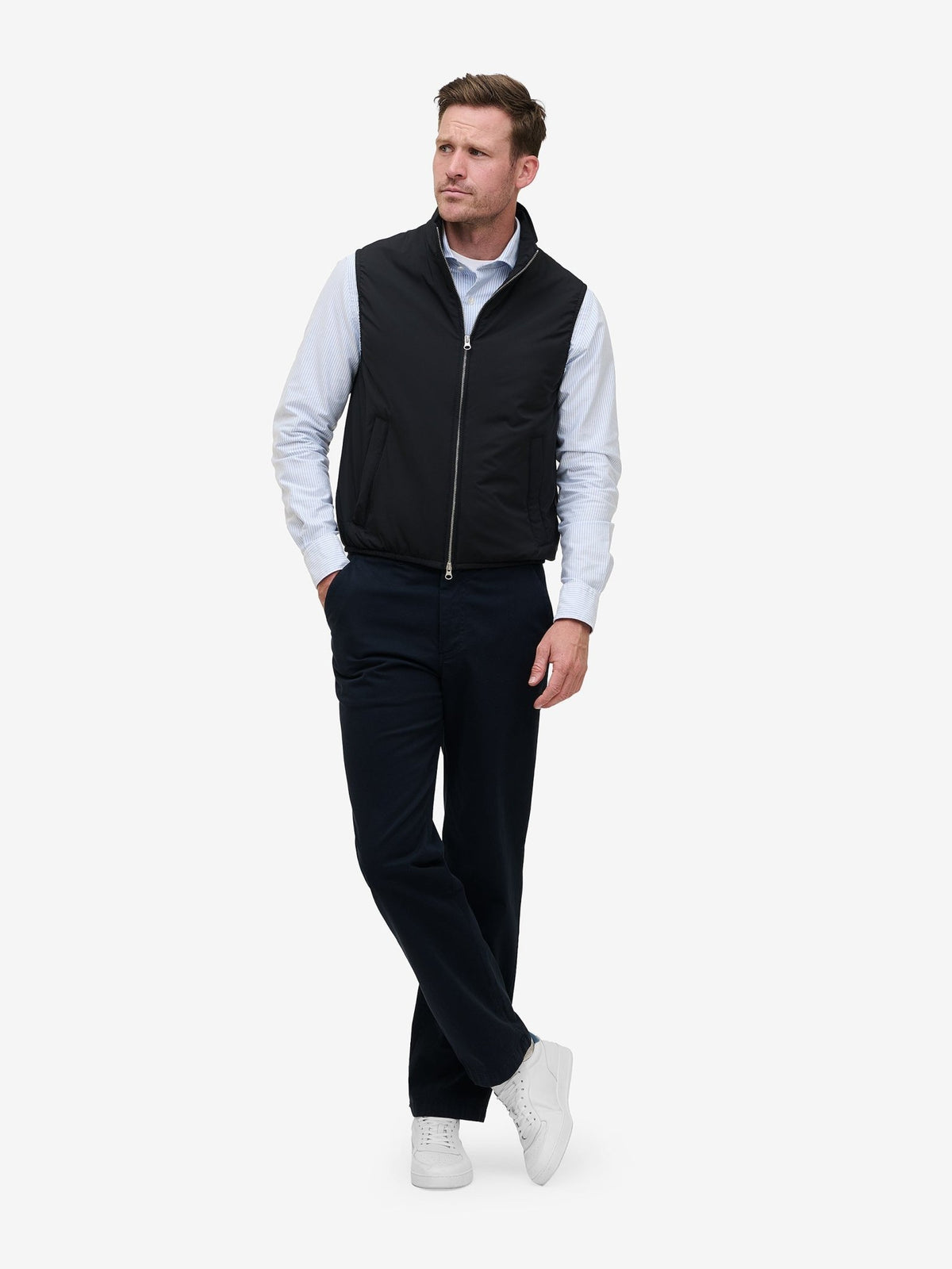 Scott Water-Repellent Vest – Navy - Roviane