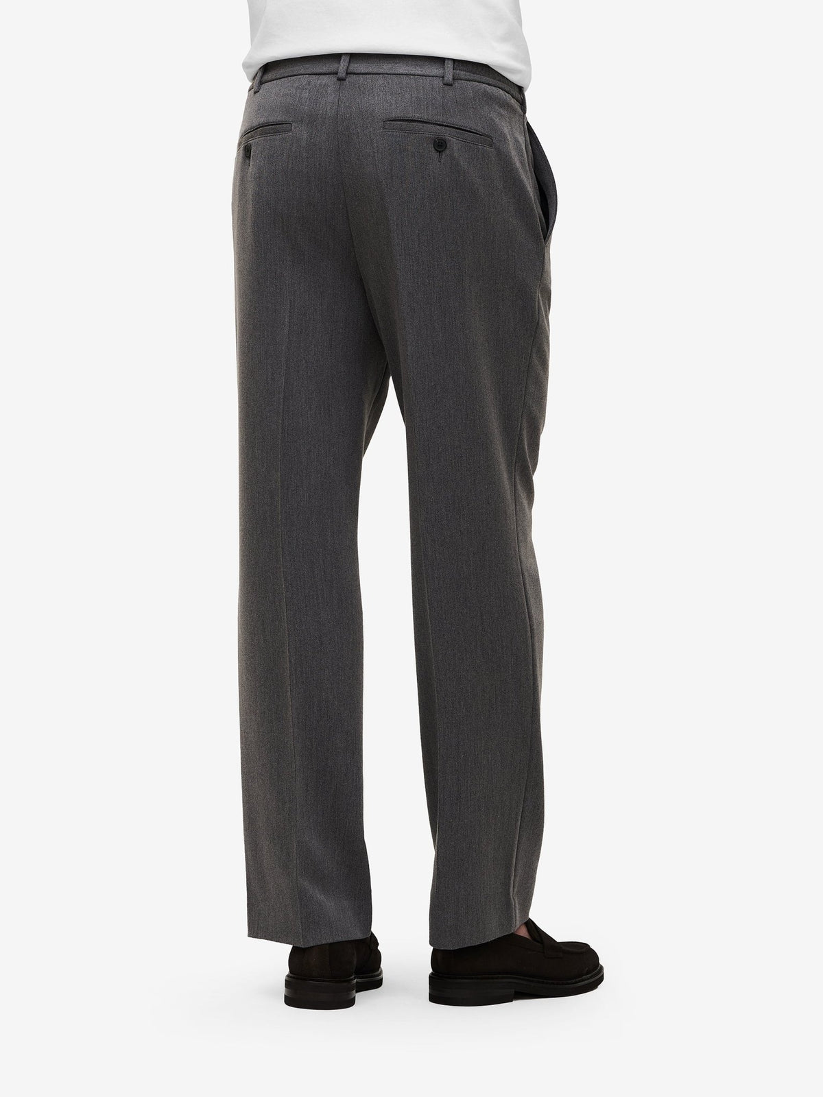 Clifton Relaxed Trousers – Dark Grey - Roviane