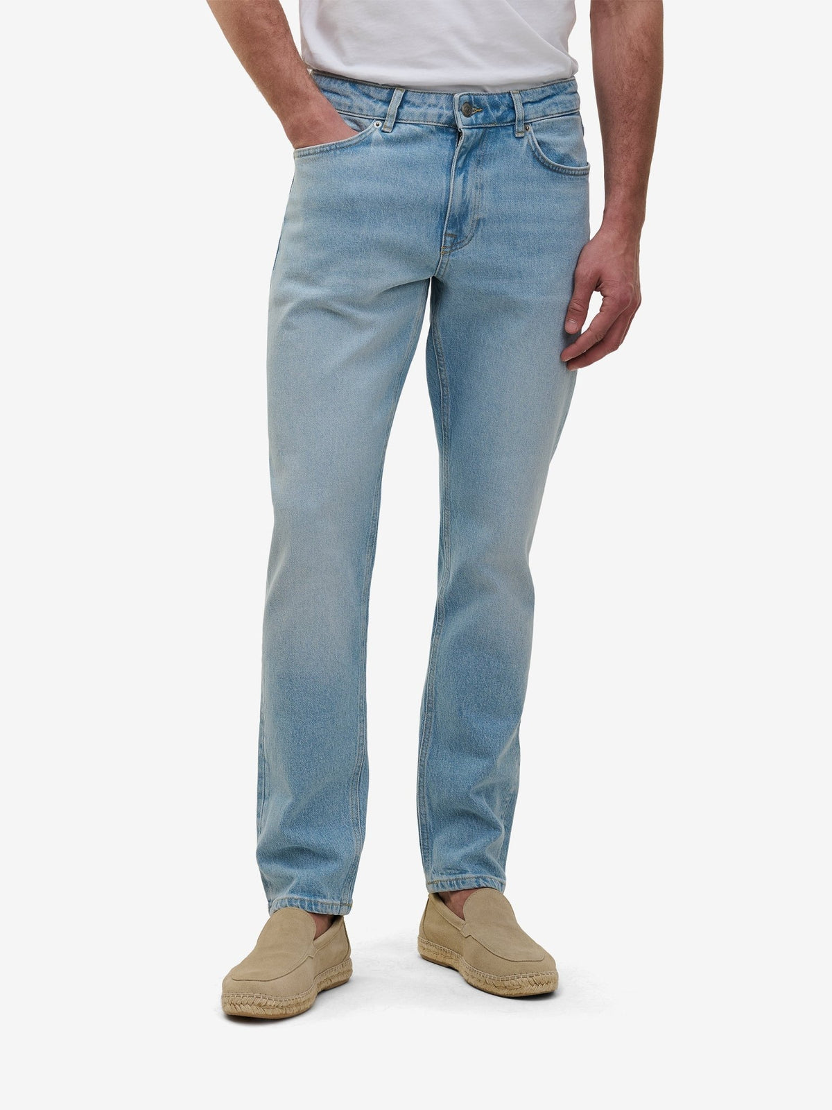 Yamane Heavyweight Denim Jeans – Light Blue - Roviane