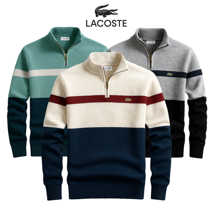 Quart-zip LC Heritage à rayures