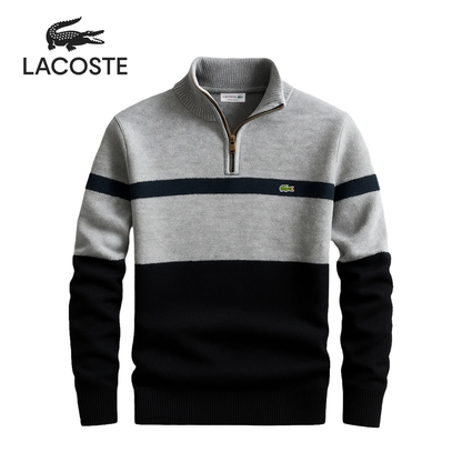 Quart-zip LC Heritage à rayures