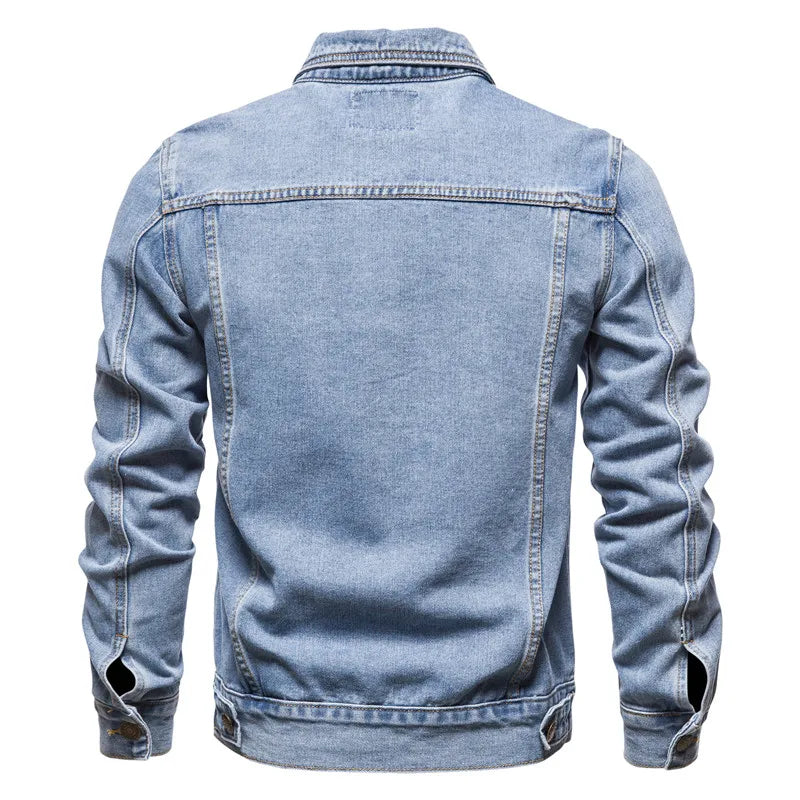 Veste Jean Homme — Coupe Classique Premium